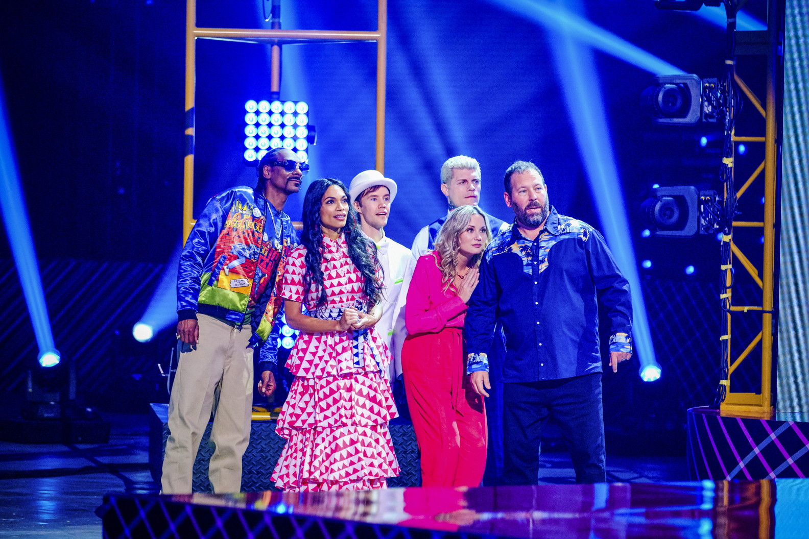Snoop Dogg, Rosario Dawson, Justin Webber, Jennifer Nettles, Cody Rhodes, Bert Kreischer