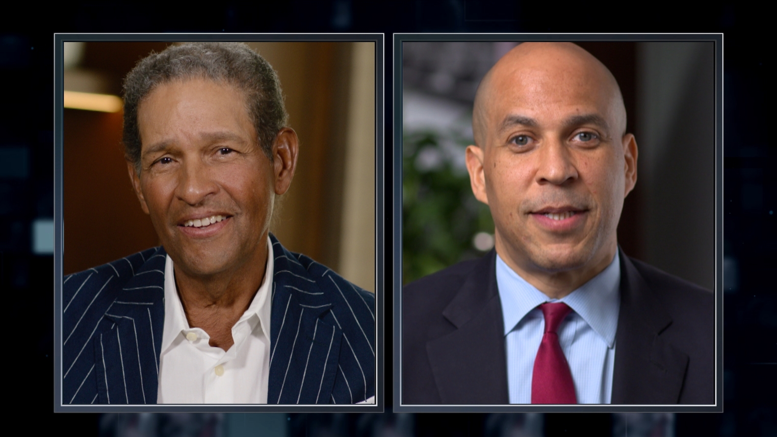 Bryant Gumbel, Sen. Cory Booker (D-NJ)