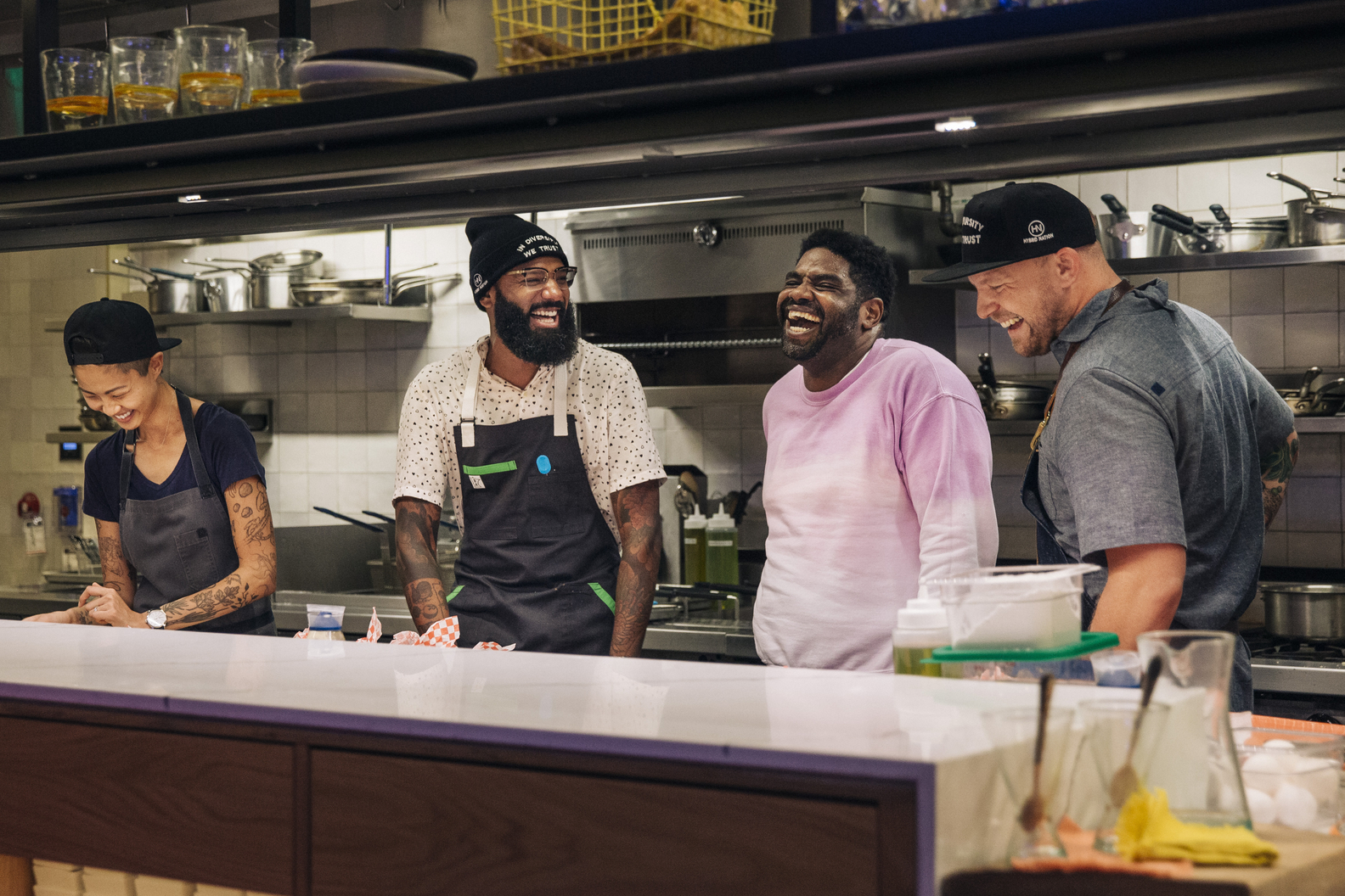 Kristen Kish, Justin Sutherland, Ron Funches, Jeremy Ford 