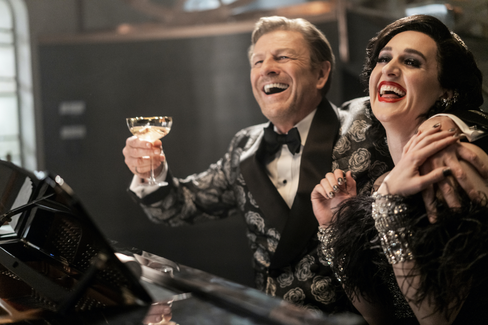 Sean Bean and Lena Hall