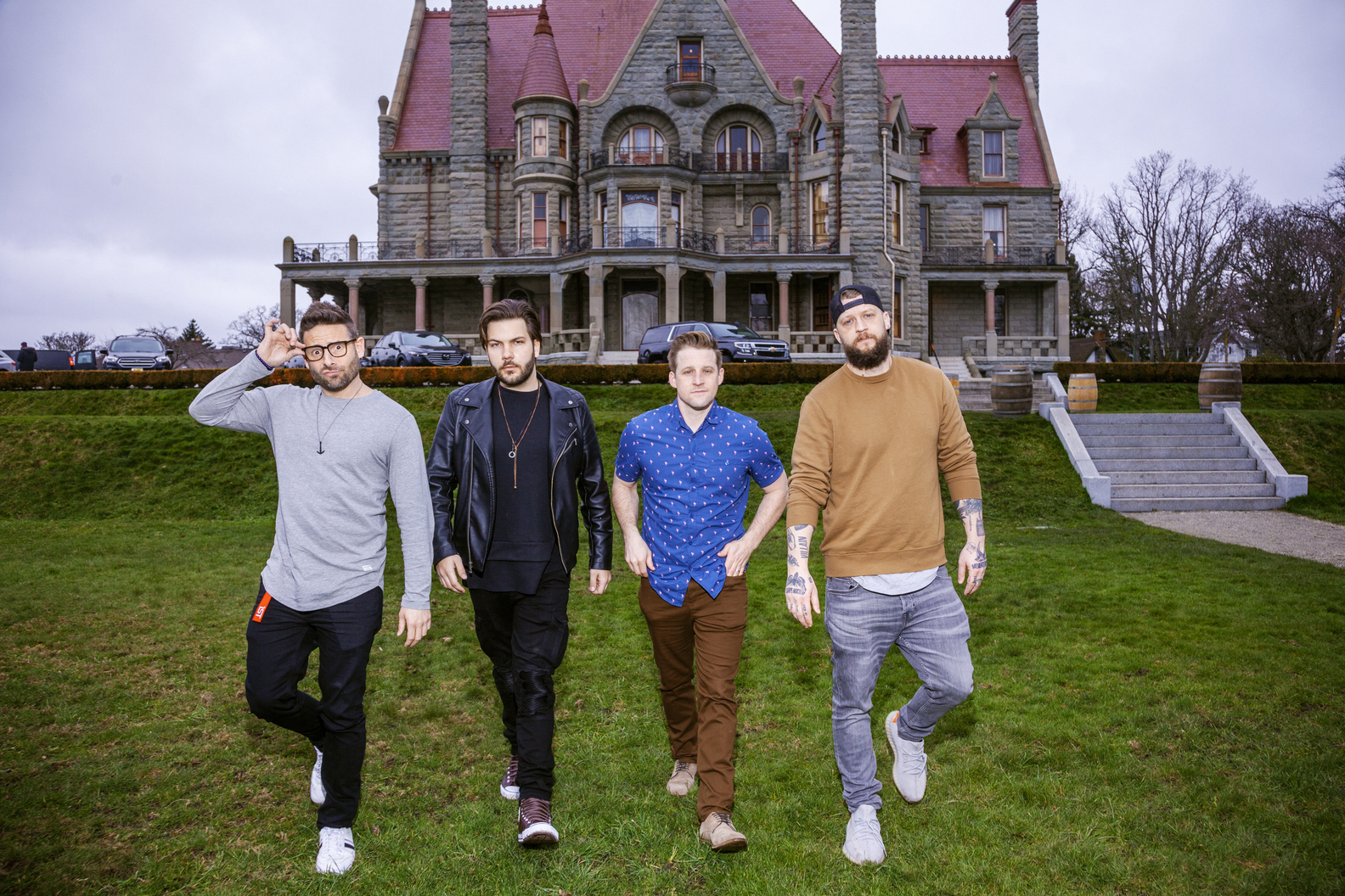 Chris Ramsay, Wes Barker, Eric Leclerc and Alex Boyer 