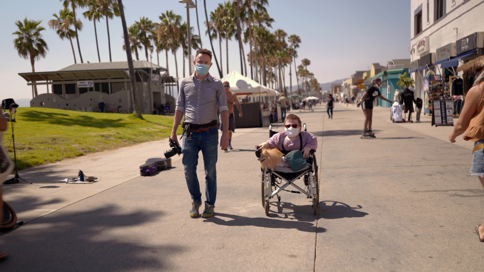 Director Cullen Hoback and Fredrick Brennan