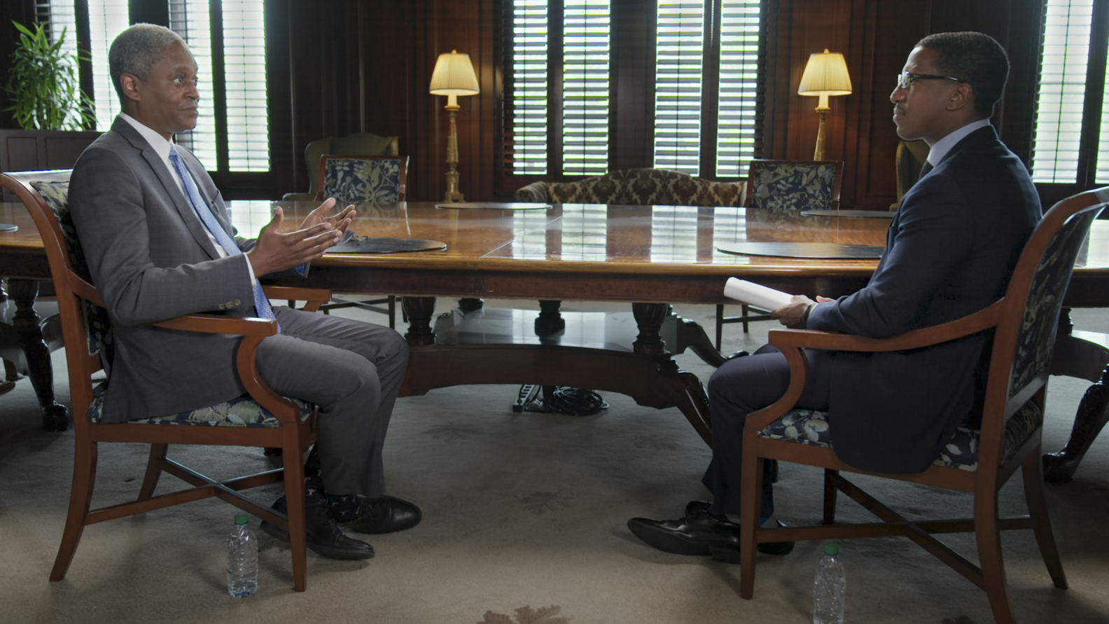 Raphael Bostic, President & CEO, Federal Reserve Bank of Atlanta; Axios Markets Editor Dion Rabouin