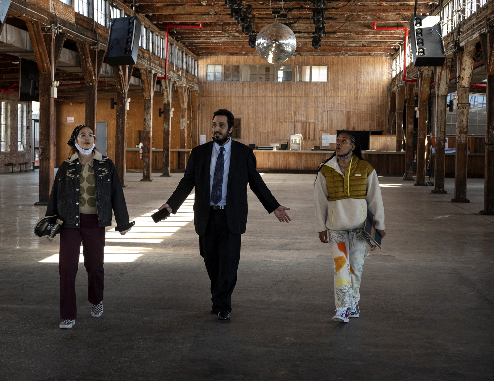 Rachelle Vinberg, Reza Nader and Dede Lovelace