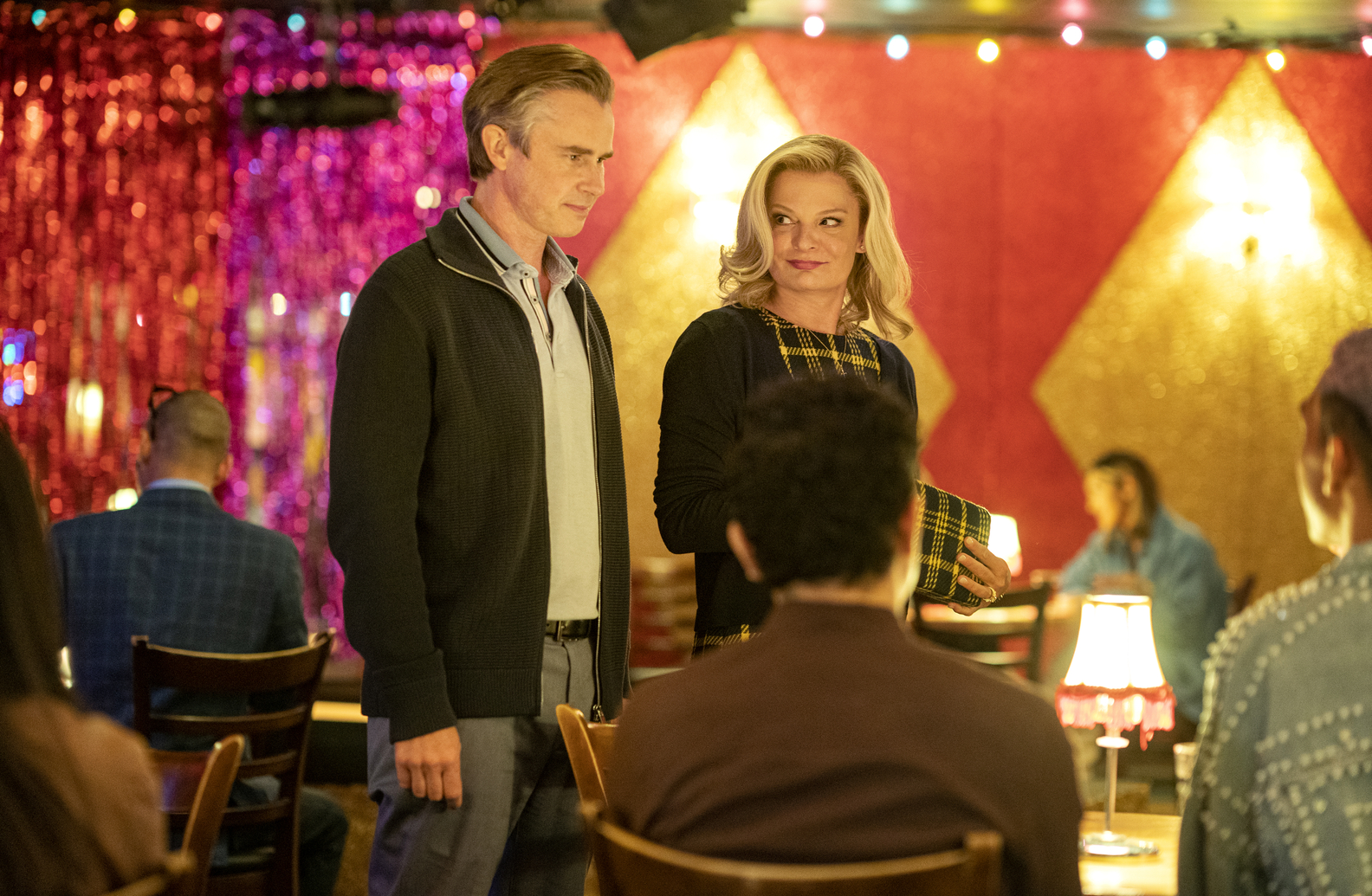 Sam Trammell, Martha Plimpton 