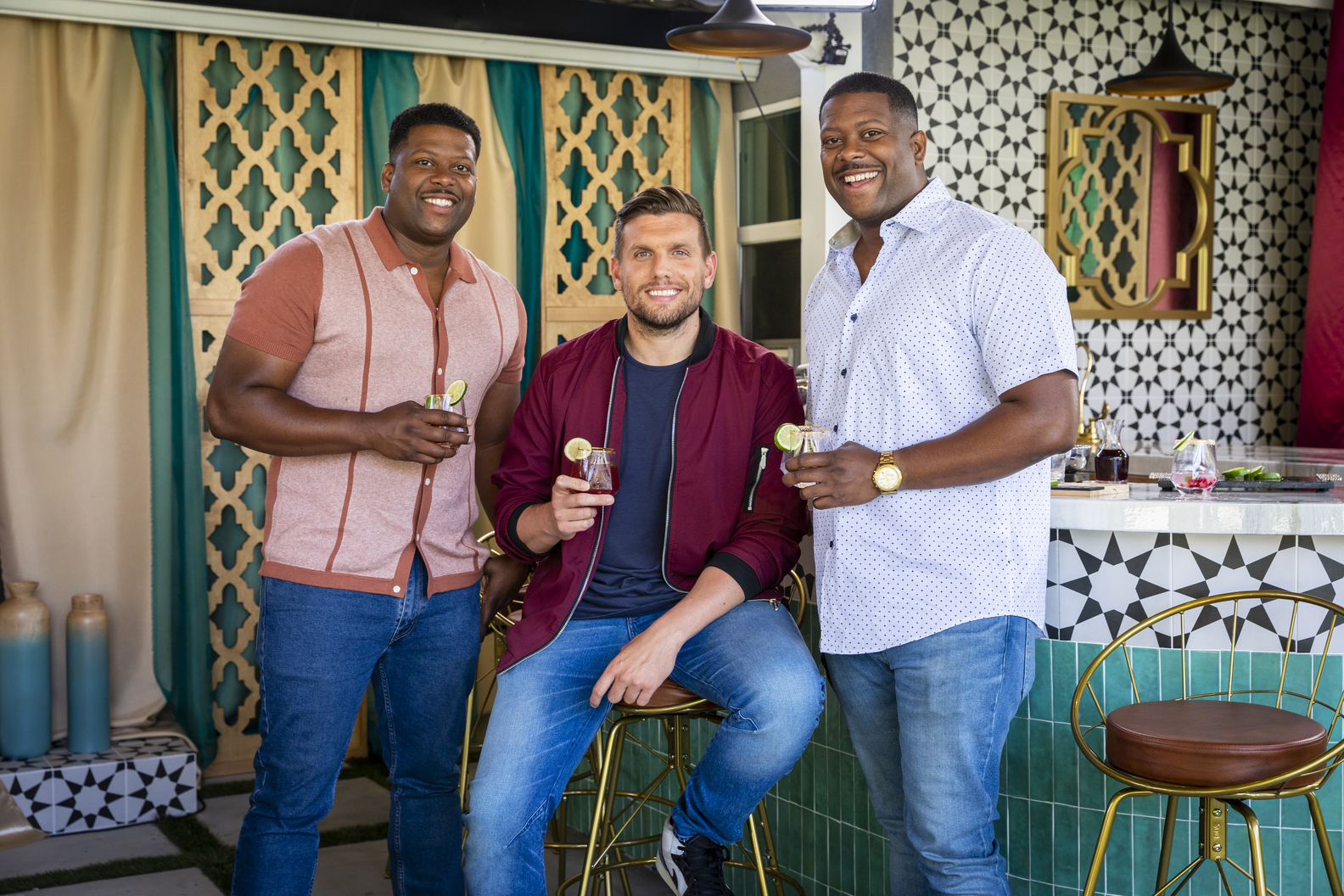 Anthony Downing, Chris Distefano, and Anton Downing