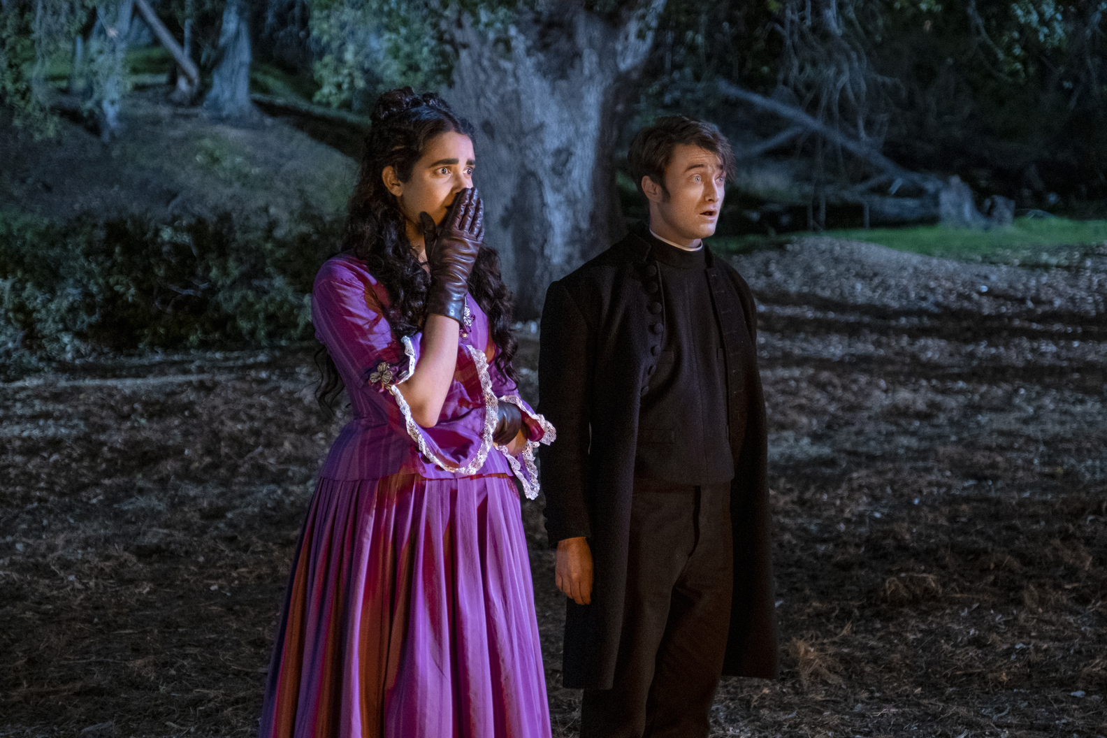 Daniel Radcliffe & Geraldine Viswanathan 