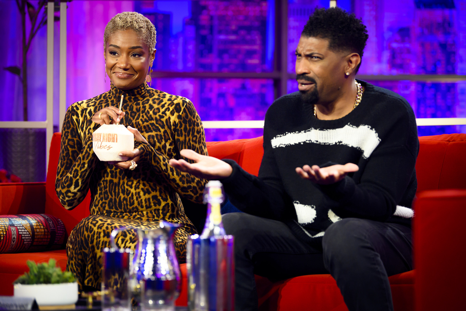 Tiffany Haddish & Deon Cole