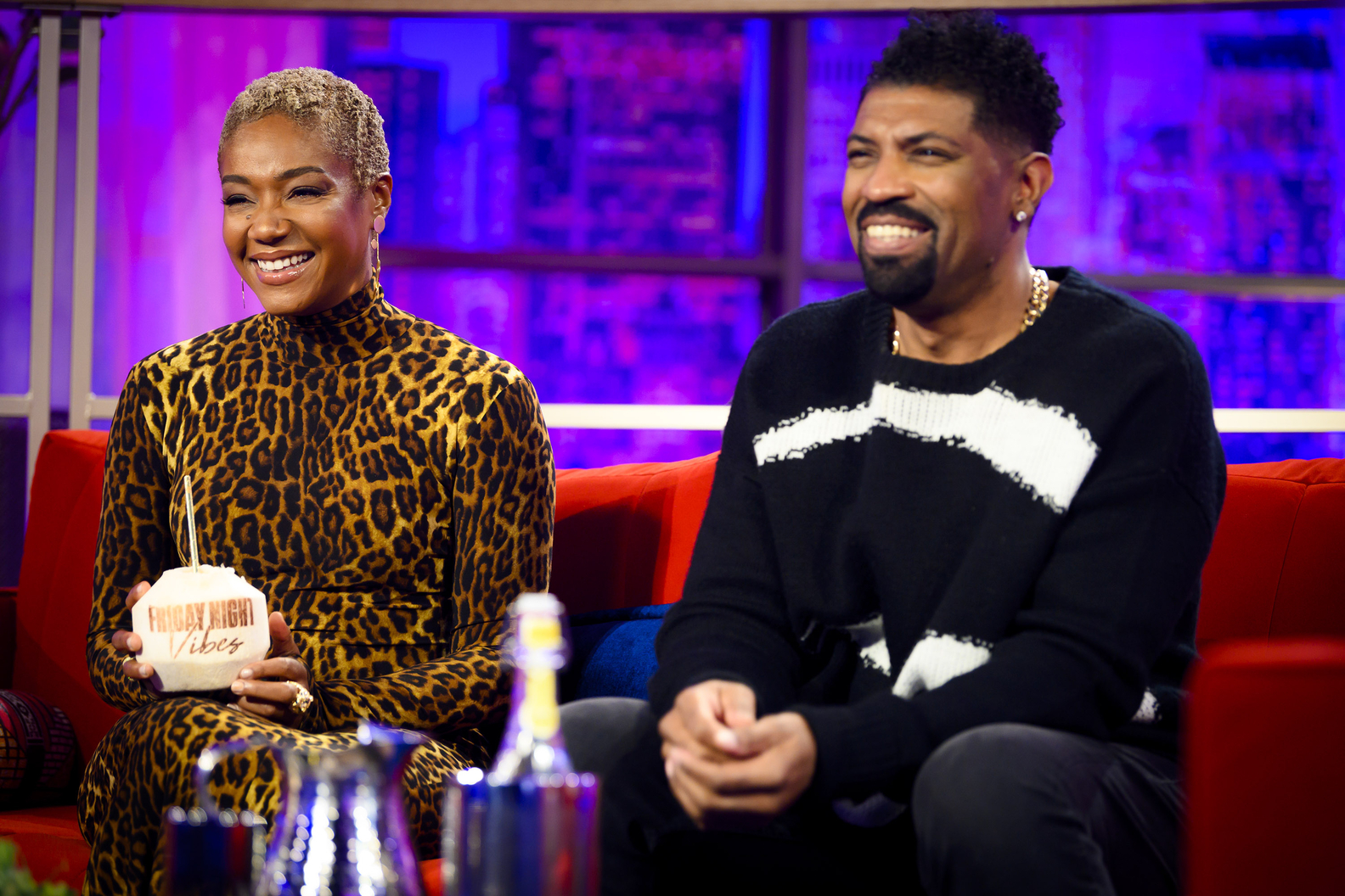 Tiffany Haddish & Deon Cole 