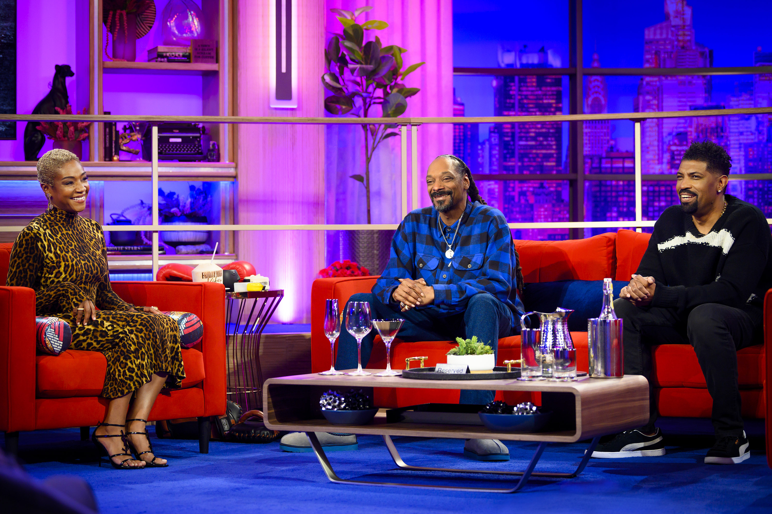 Tiffany Haddish, Snoop Dogg & Deon Cole 