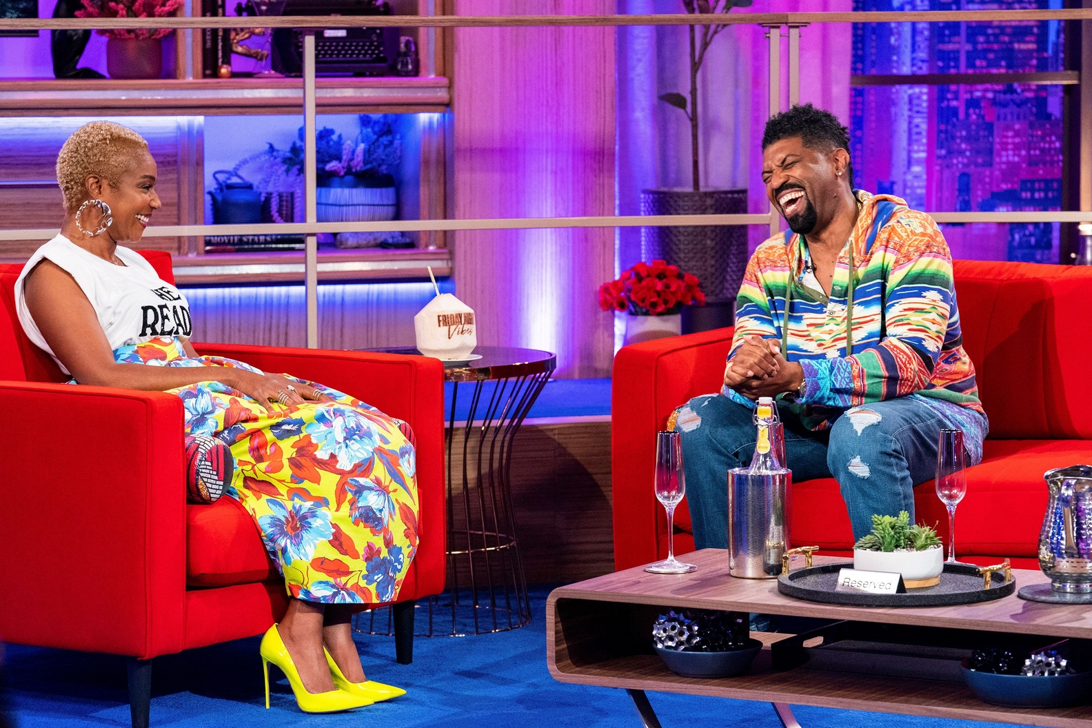 Tiffany Haddish, Deon Cole 