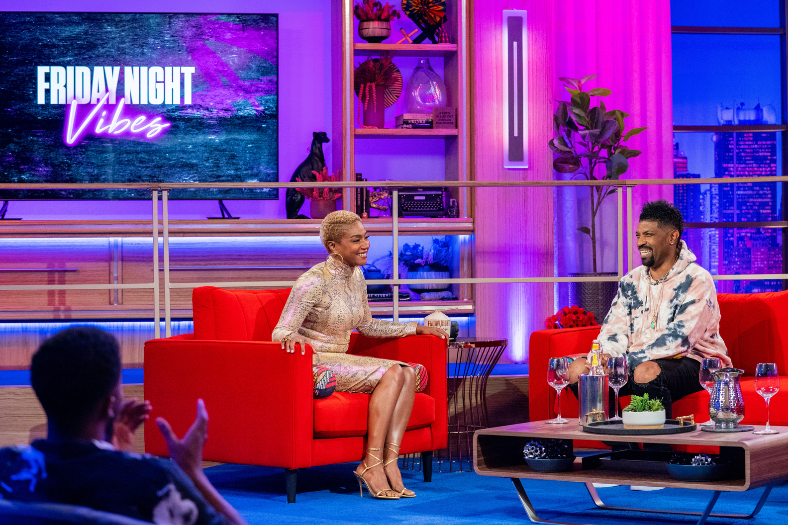 Tiffany Haddish & Deon Cole 