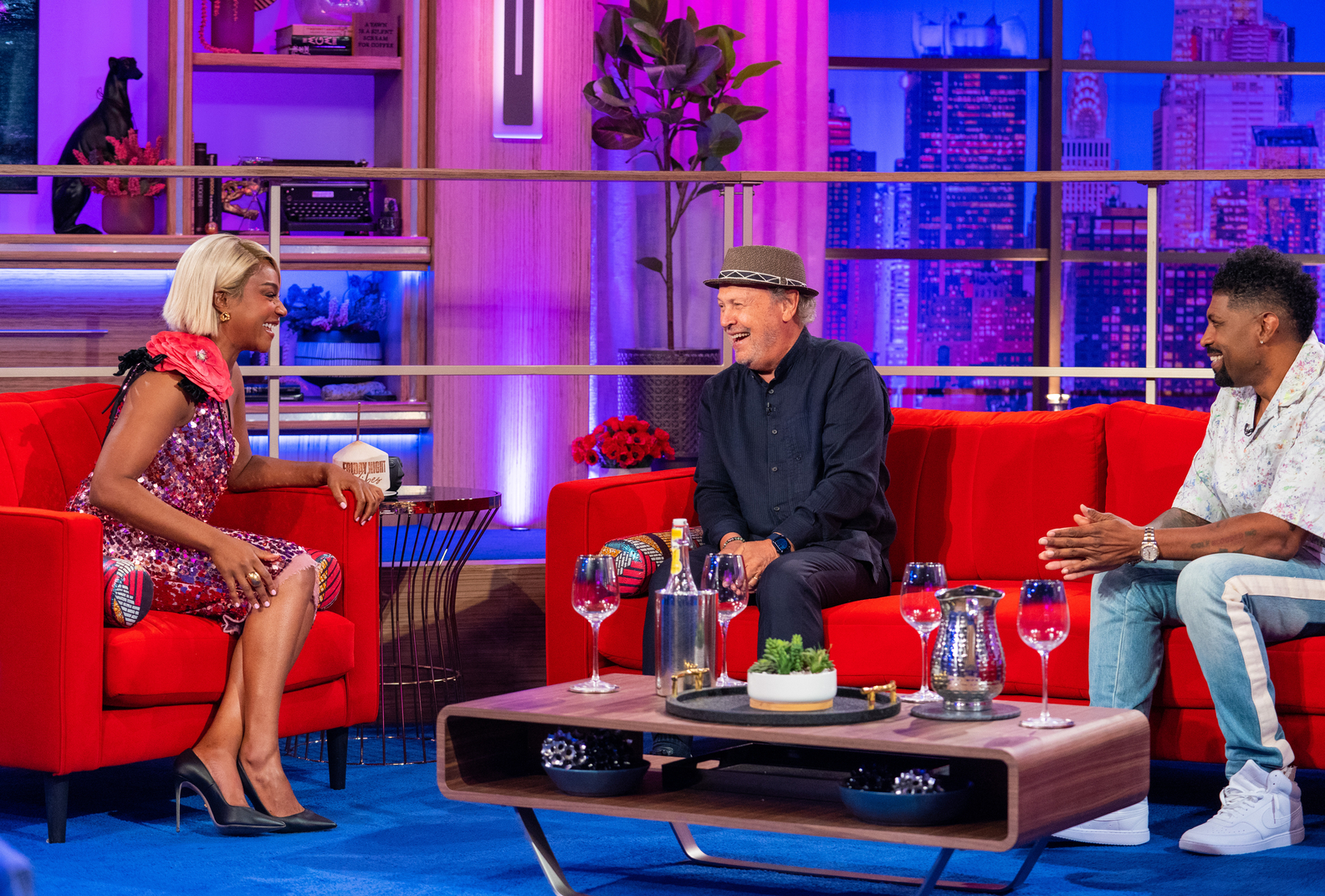 Tiffany Haddish, Billy Crystal & Deon Cole 