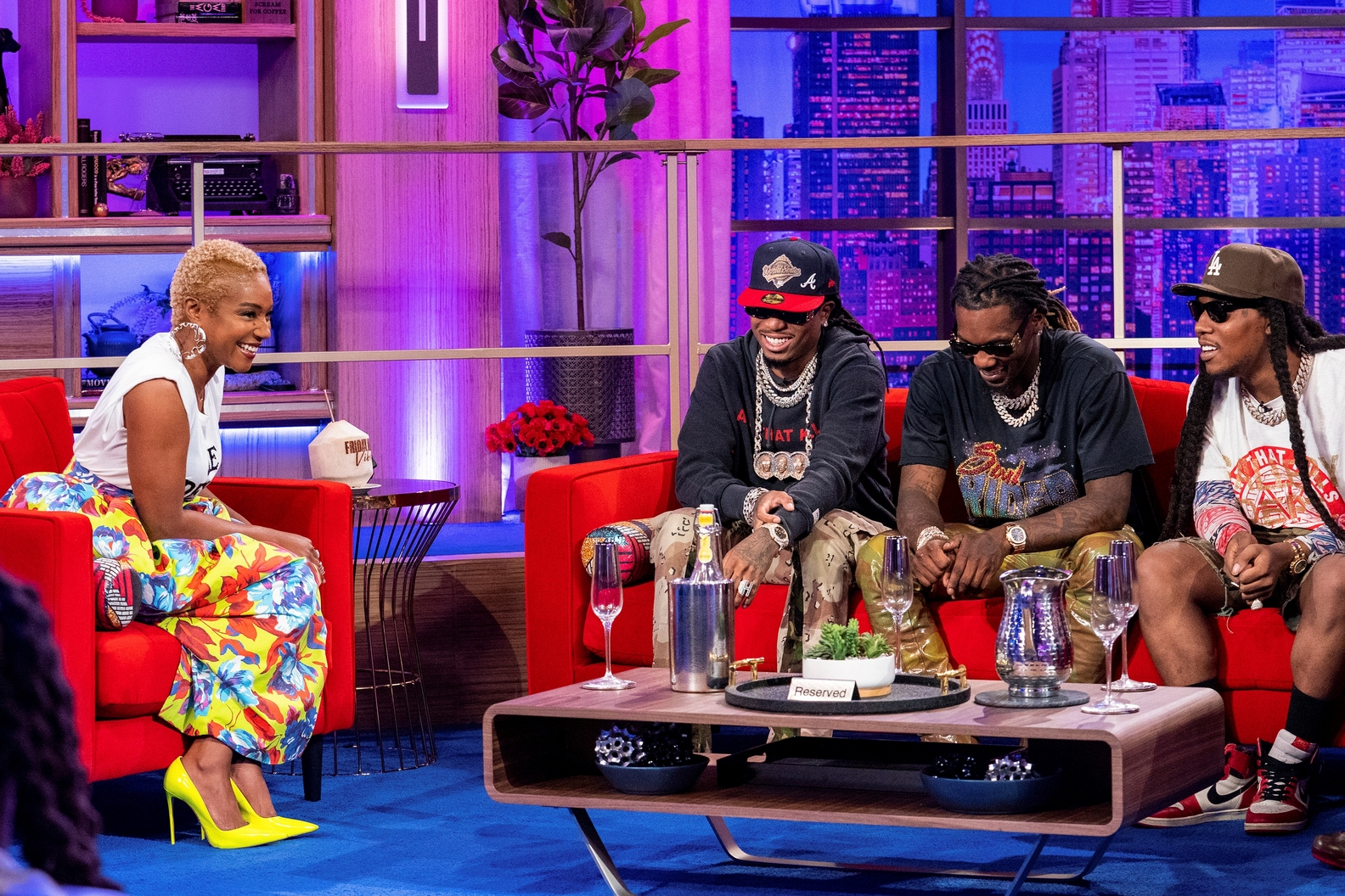 Tiffany Haddish, Quavo, Offset, Takeoff