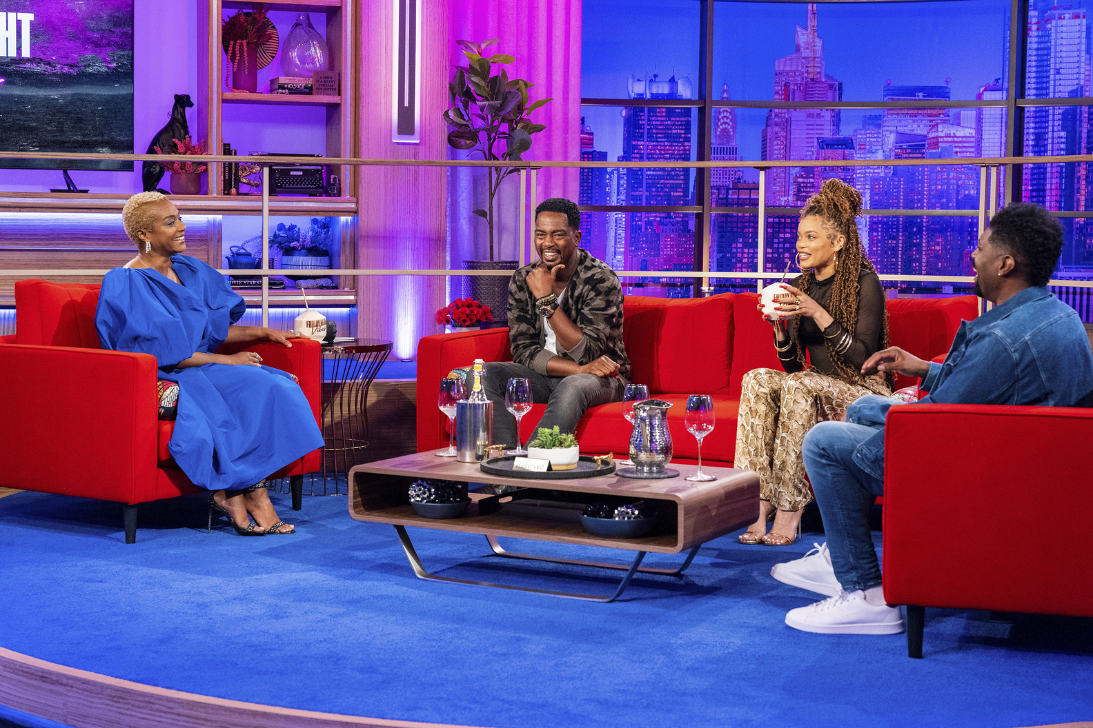 Tiffany Haddish, Bill Bellamy, Andra Day, Deon Cole 