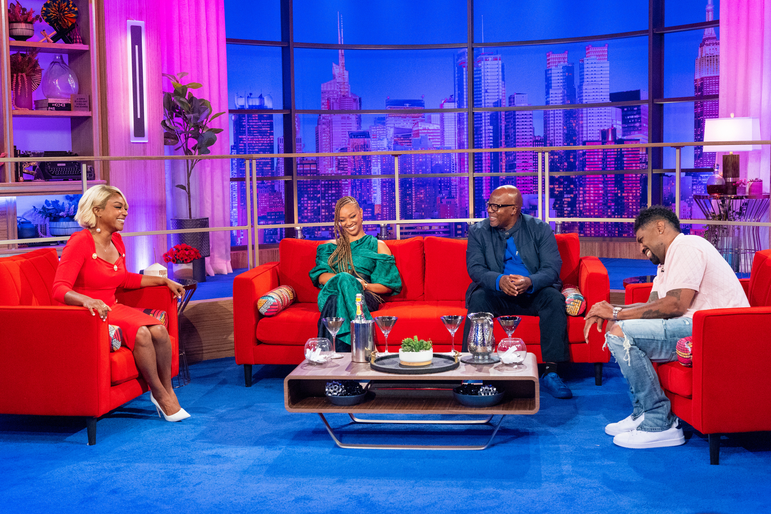 Tiffany Haddish, Sonequa Martin-Green, Earthquake & Deon Cole 