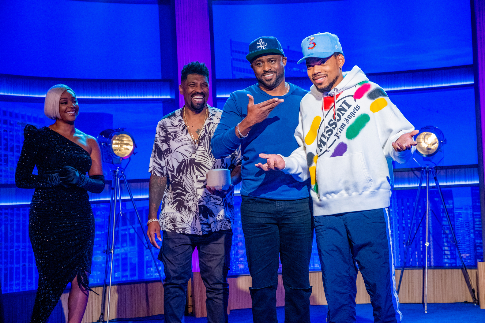 Tiffany Haddish, Deon Cole, Wayne Brady & Chance the Rapper 