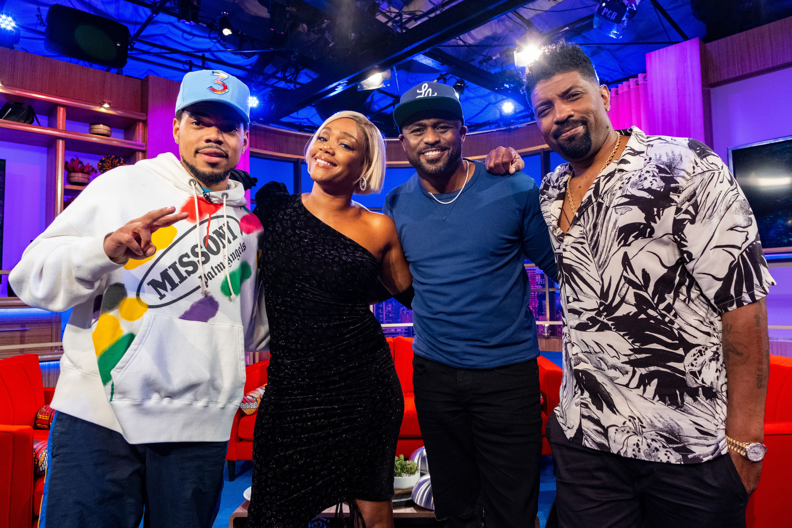 Chance the Rapper, Tiffany Haddish, Wayne Brady & Deon Cole 
