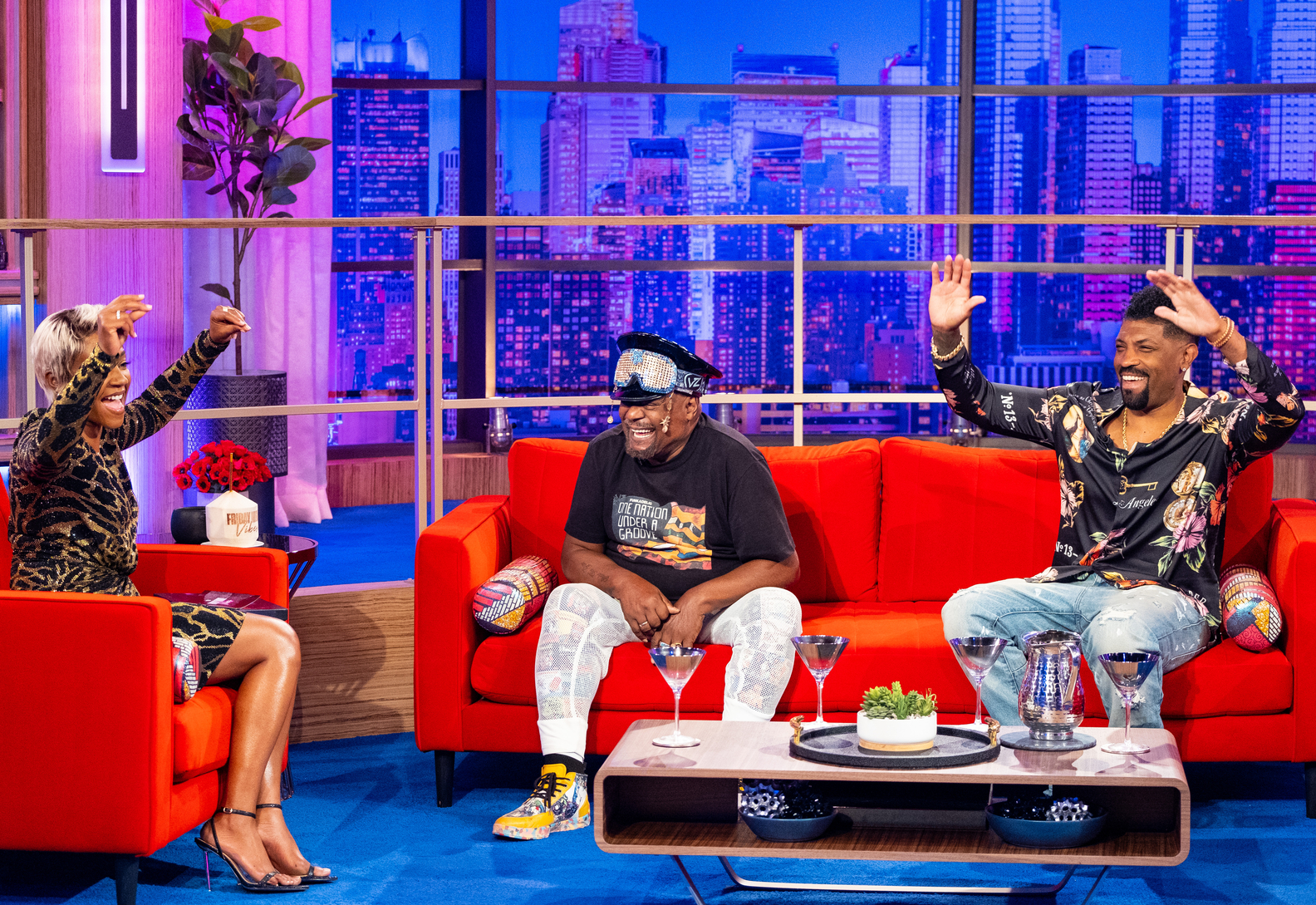 Tiffany Haddish, George Clinton & Deon Cole