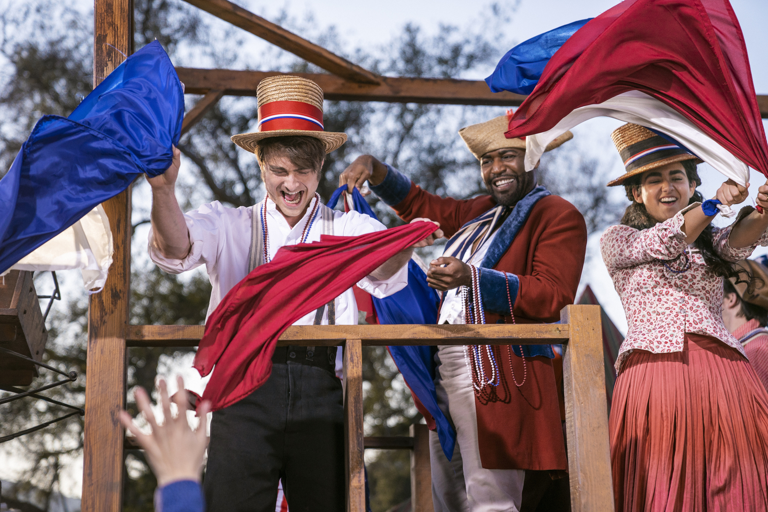 Daniel Radcliffe, Karamo Brown & Geraldine Viswanathan