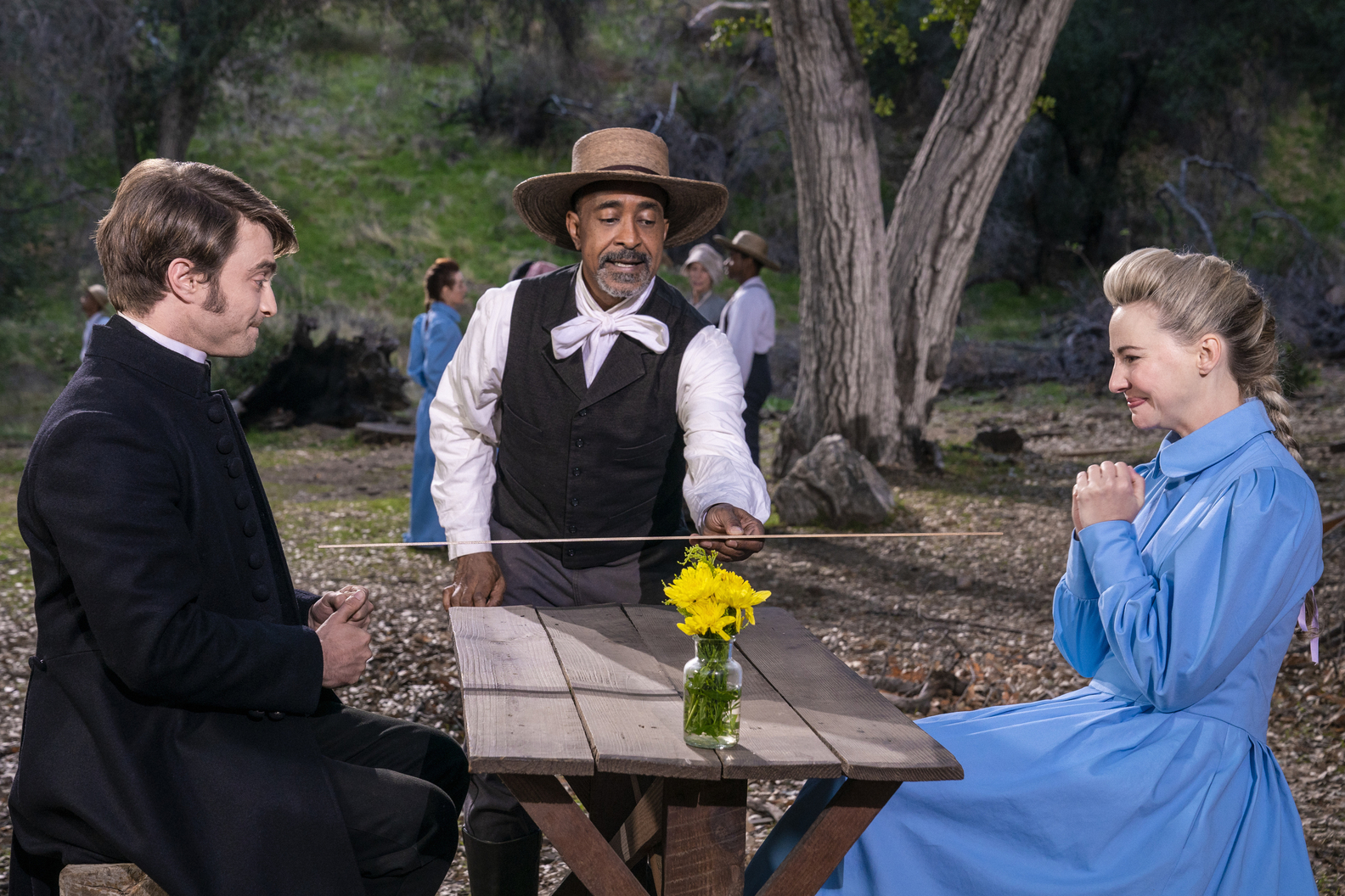 Daniel Radcliffe, Tim Meadows & Erin Darke