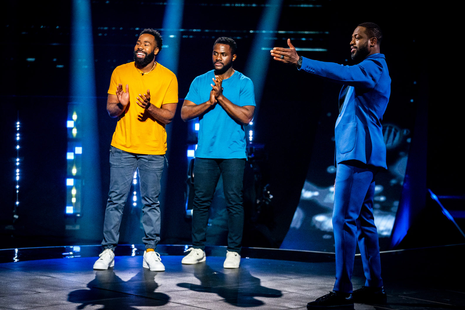 Sammy Rigaud, Lucson Joseph & Dwyane Wade