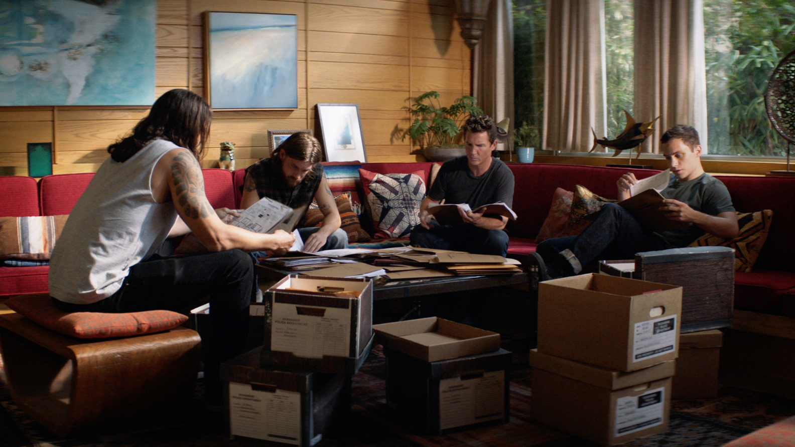 Ben Robson, Jake Weary, Shawn Hatosy, Finn Cole