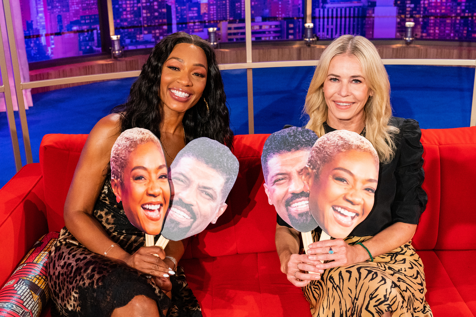 Cari Champion & Chelsea Handler