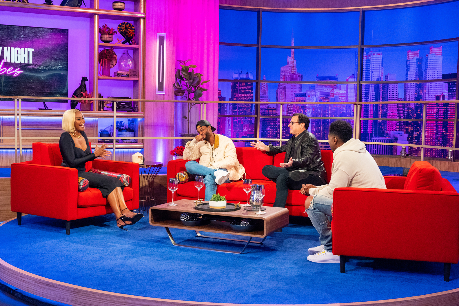 Tiffany Haddish, King Bach, Bob Saget & Deon Cole 
