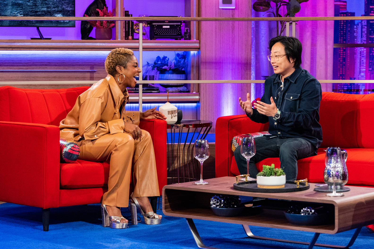 Tiffany Haddish & Jimmy O. Yang