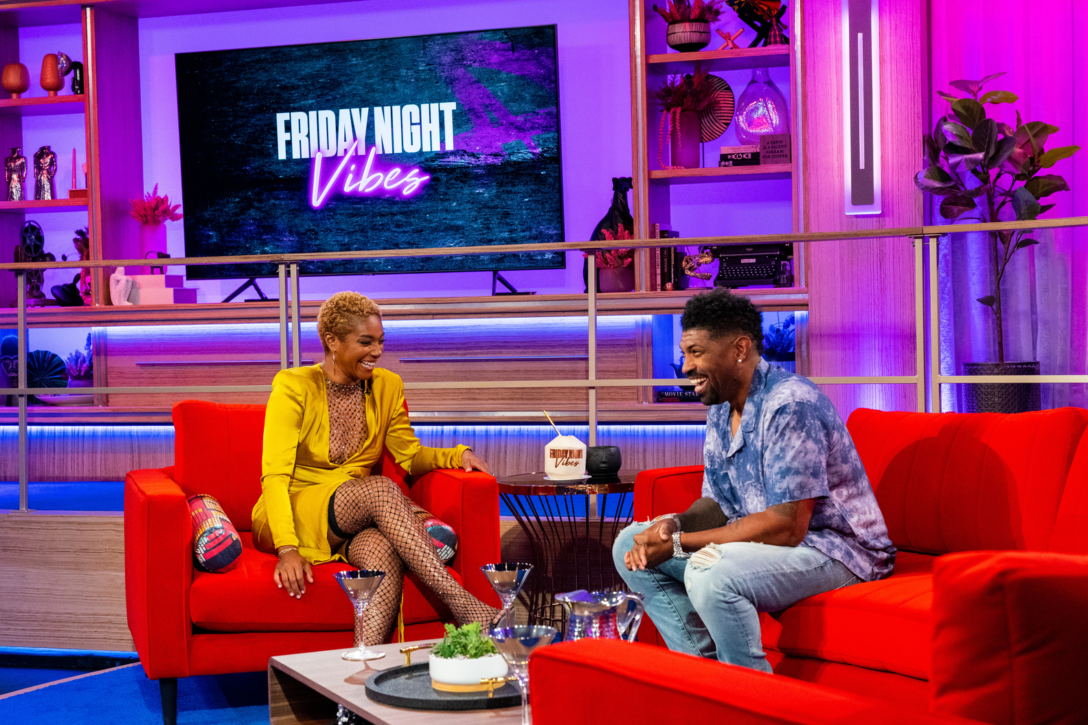 Tiffany Haddish & Deon Cole