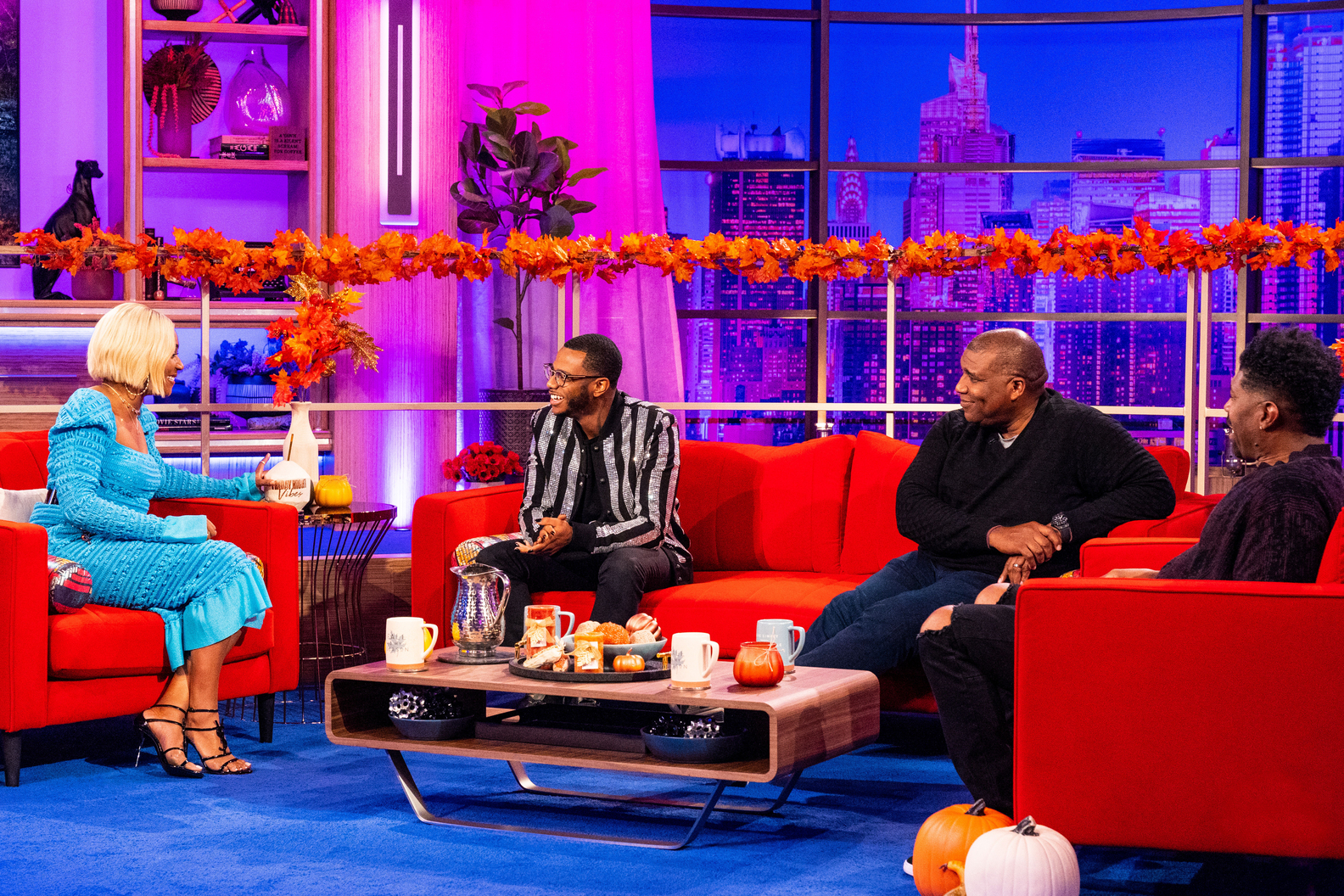 Tiffany Haddish, Kwame Onwuachi, Curt Menefee & Deon Cole 