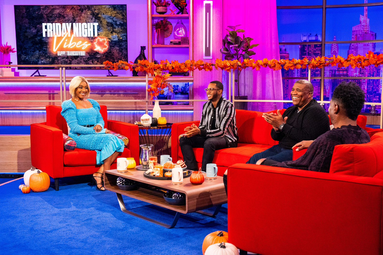 Tiffany Haddish, Kwame Onwuachi, Curt Menefee & Deon Cole 