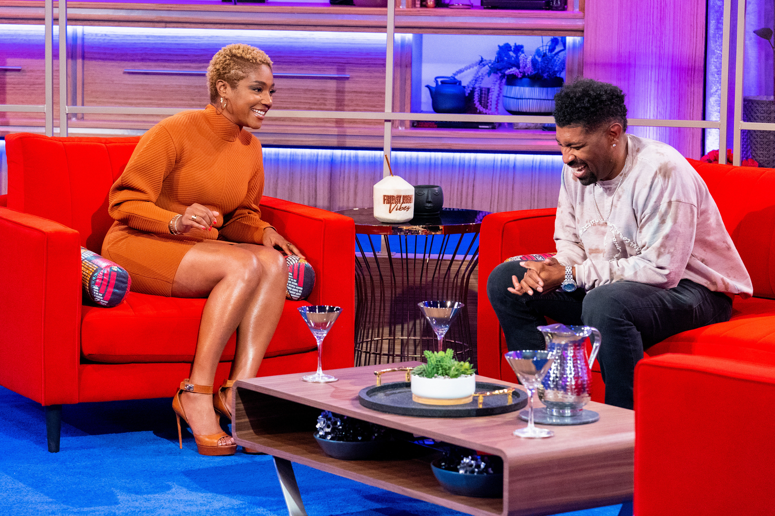 Tiffany Haddish & Deon Cole