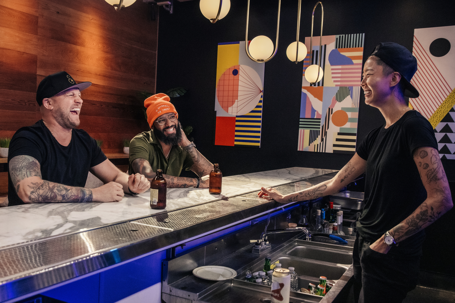 Jeremy Ford, Justin Sutherland & Kristen Kish 