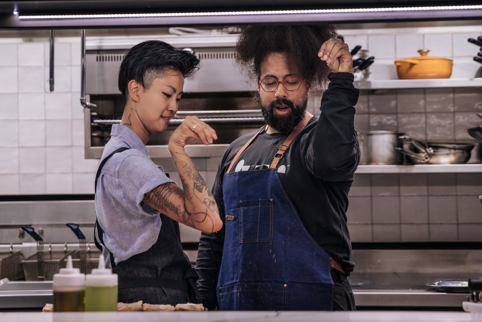 Kristen Kish & Reggie Watts