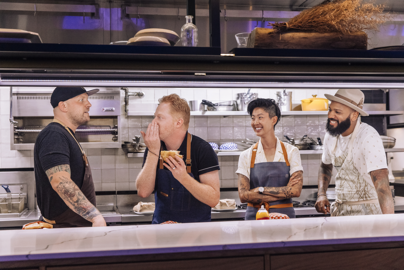 Jeremy Ford, Jesse Tyler Ferguson, Kristen Kish & Justin Sutherland