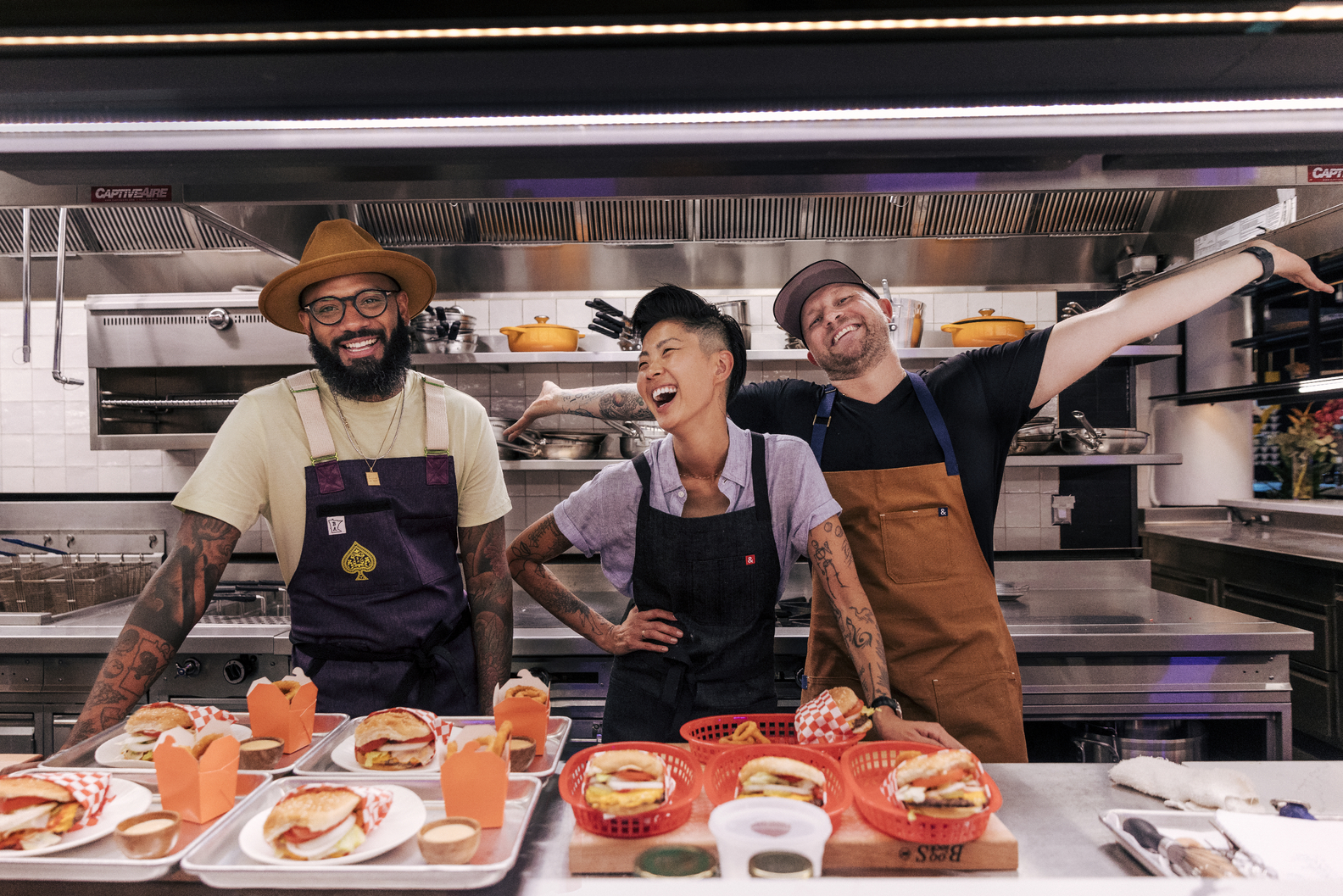 Justin Sutherland, Kristen Kish & Jeremy Ford 