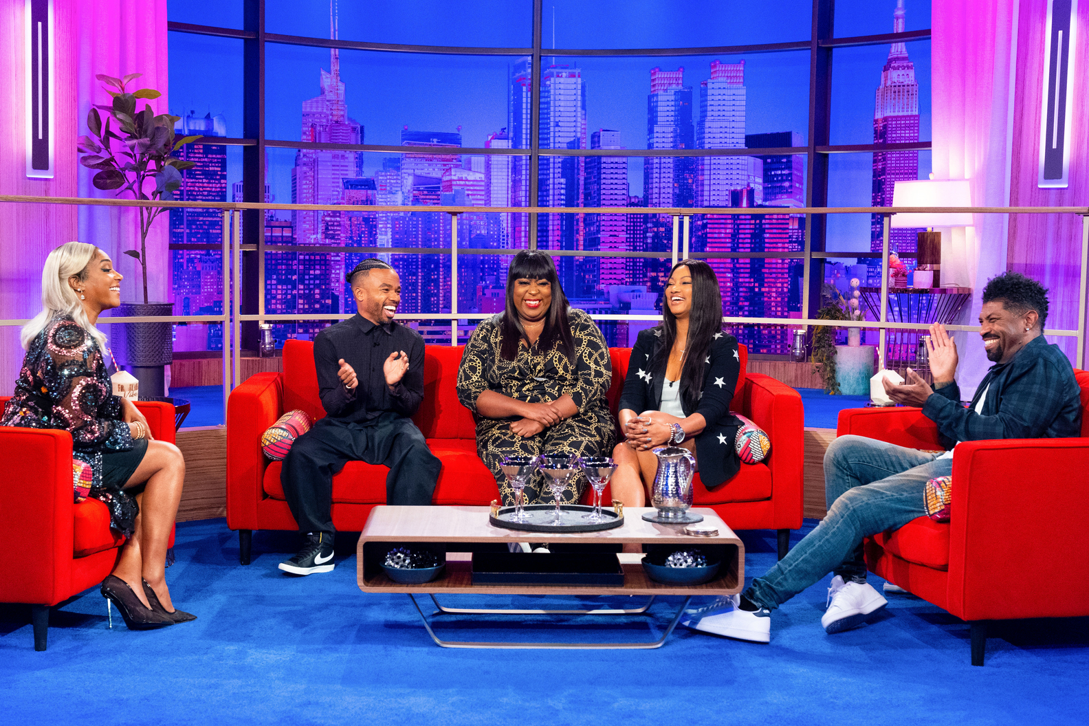 Tiffany Haddish, Luke Youngblood, Loni Love, Garcelle Beauvais & Deon Cole