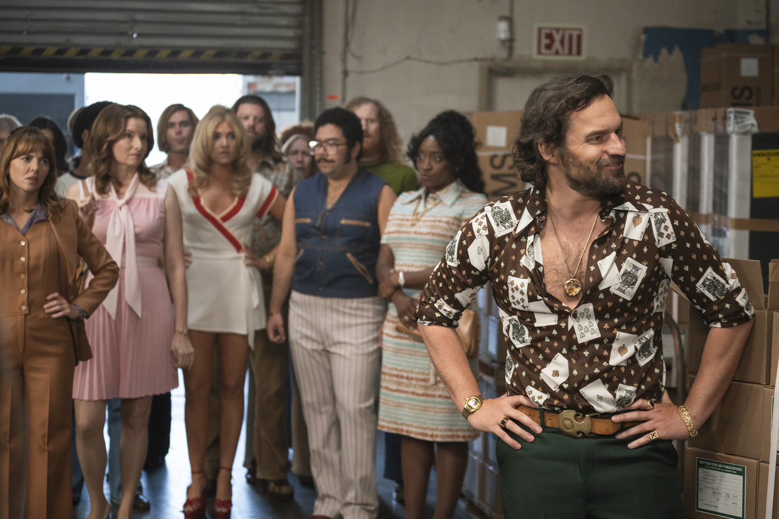 Ophelia Lovibond, Lennon Parham, Jessica Lowe, Oscar Montoya, Idara Victor, Jake Johnson