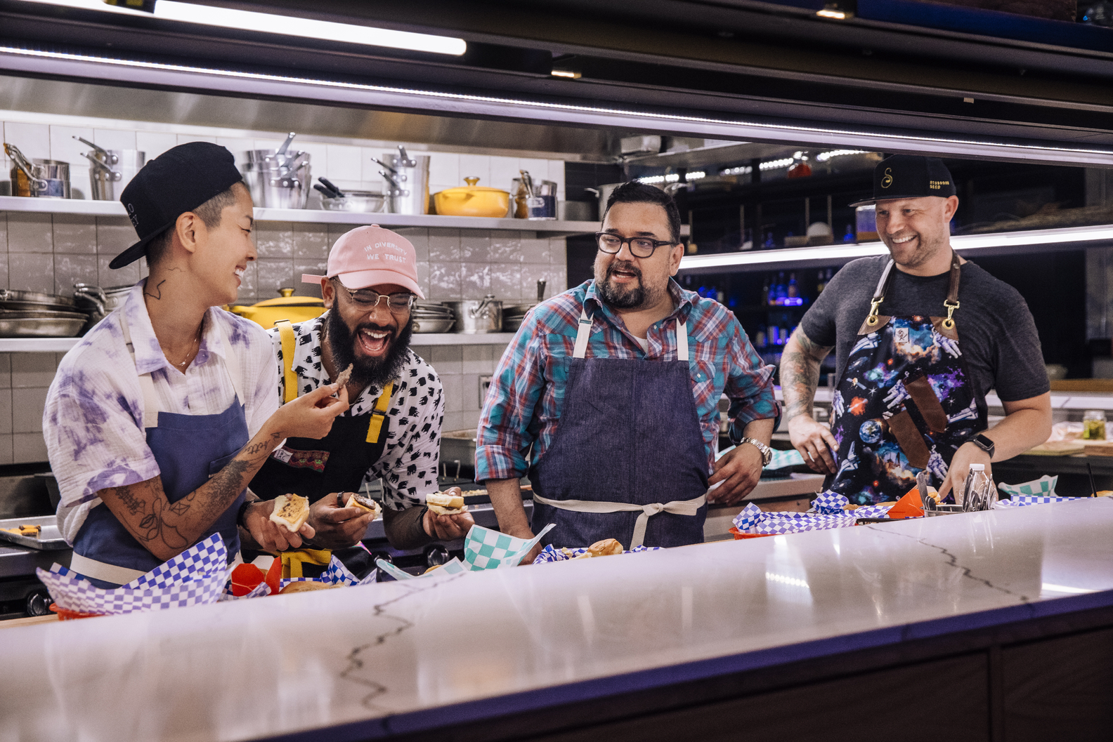 HORATIO SANZ, JEREMY FORD, JUSTIN SUTHERLAND, JUSTIN SUTHERLAND, KRISTEN KISH