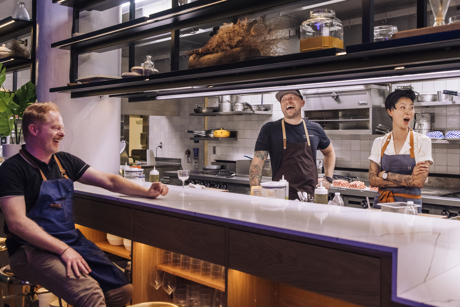JEREMY FORD, JESSE TYLER FERGUSON, KRISTEN KISH