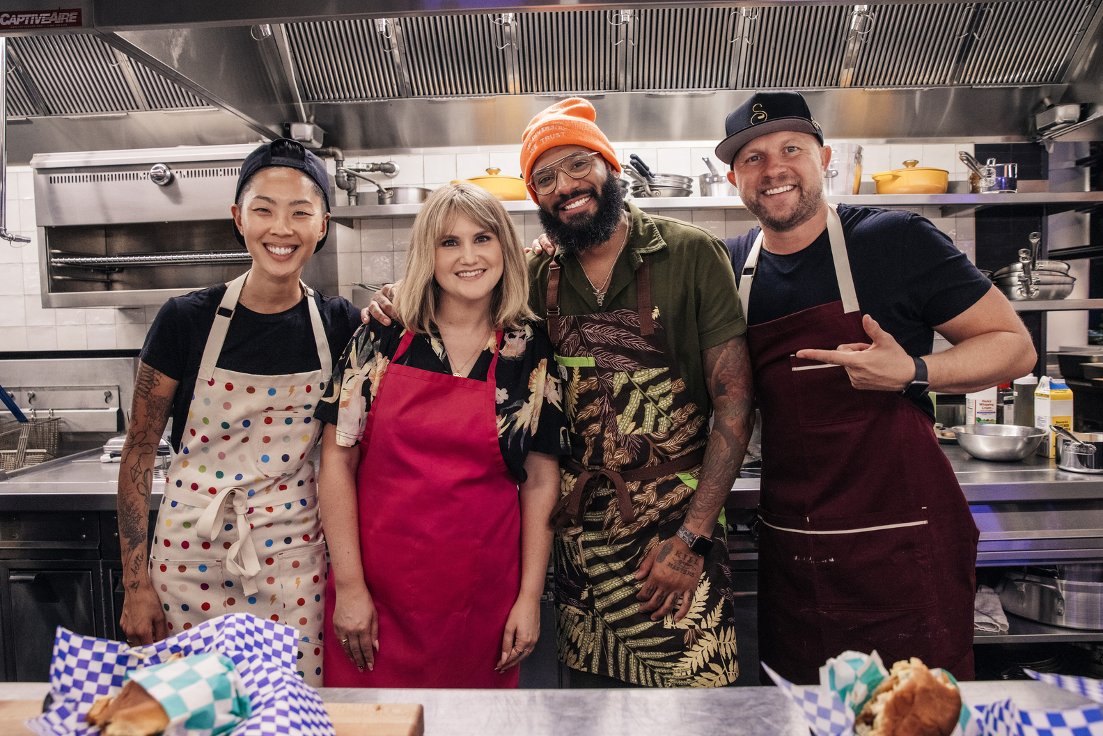 JEREMY FORD, JILLIAN BELL, JUSTIN SUTHERLAND, KRISTEN KISH