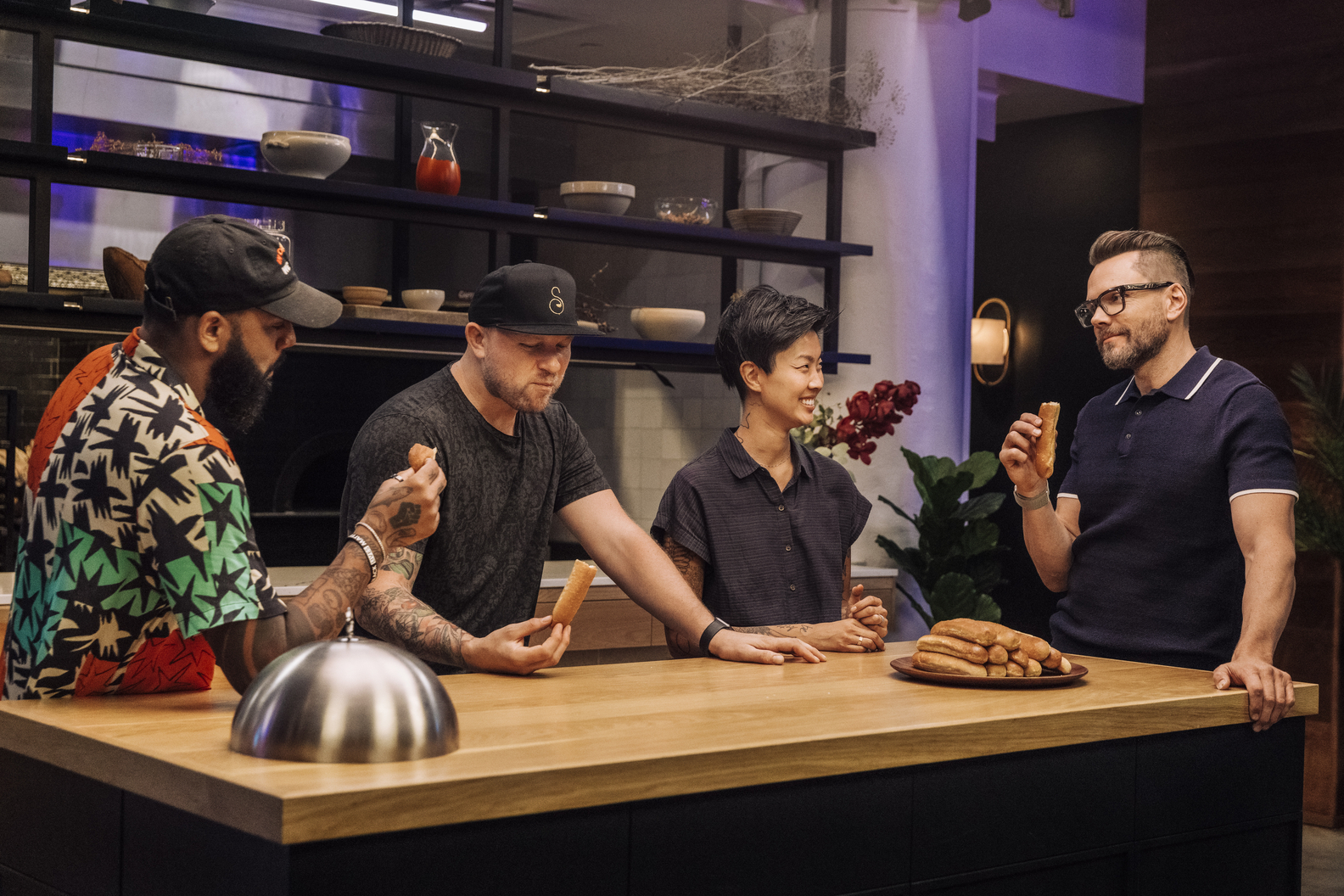 JEREMY FORD, JOEL MCHALE, JUSTIN SUTHERLAND, KRISTEN KISH