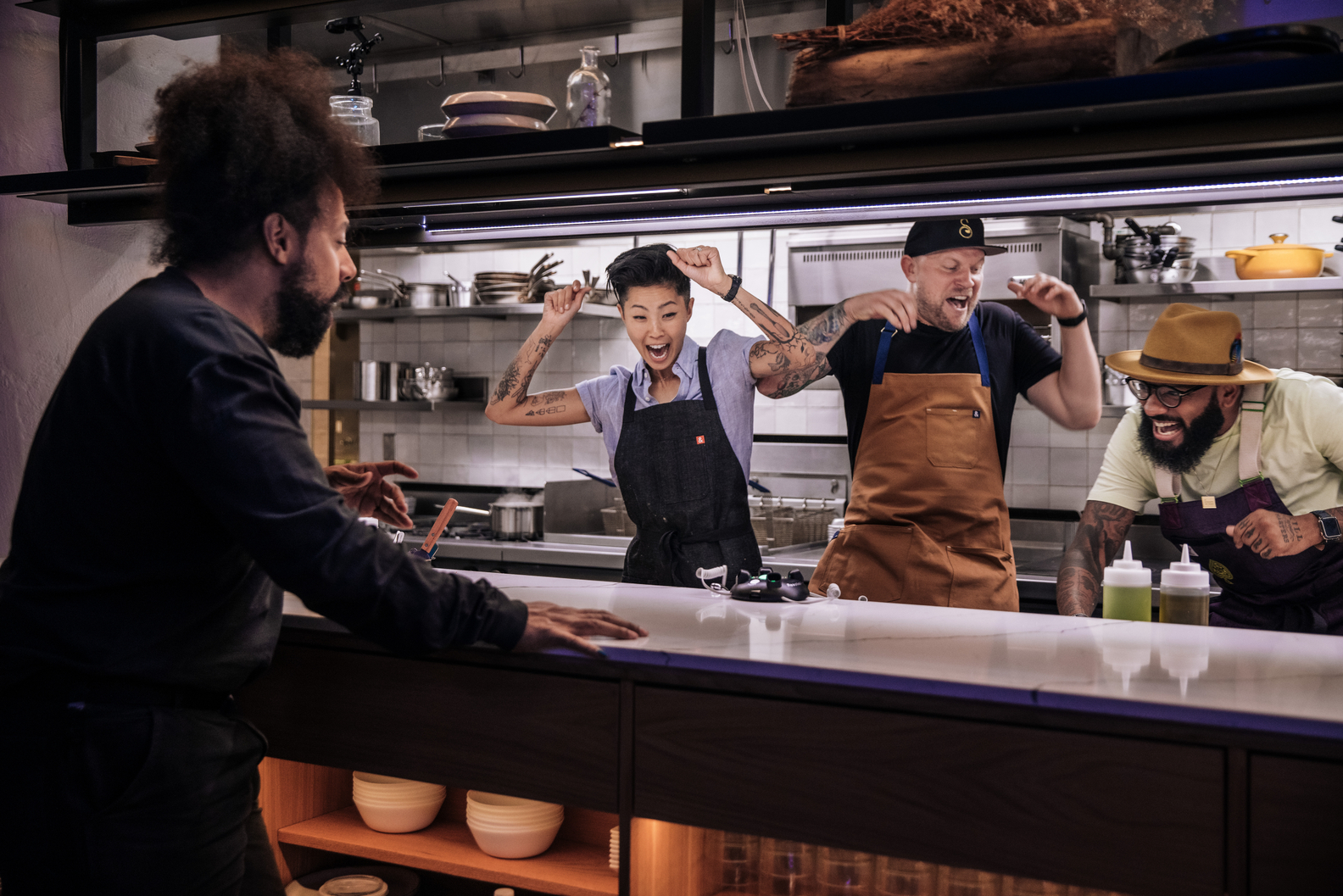 JUSTIN SUTHERLAND, KRISTEN KISH, REGGIE WATTS
