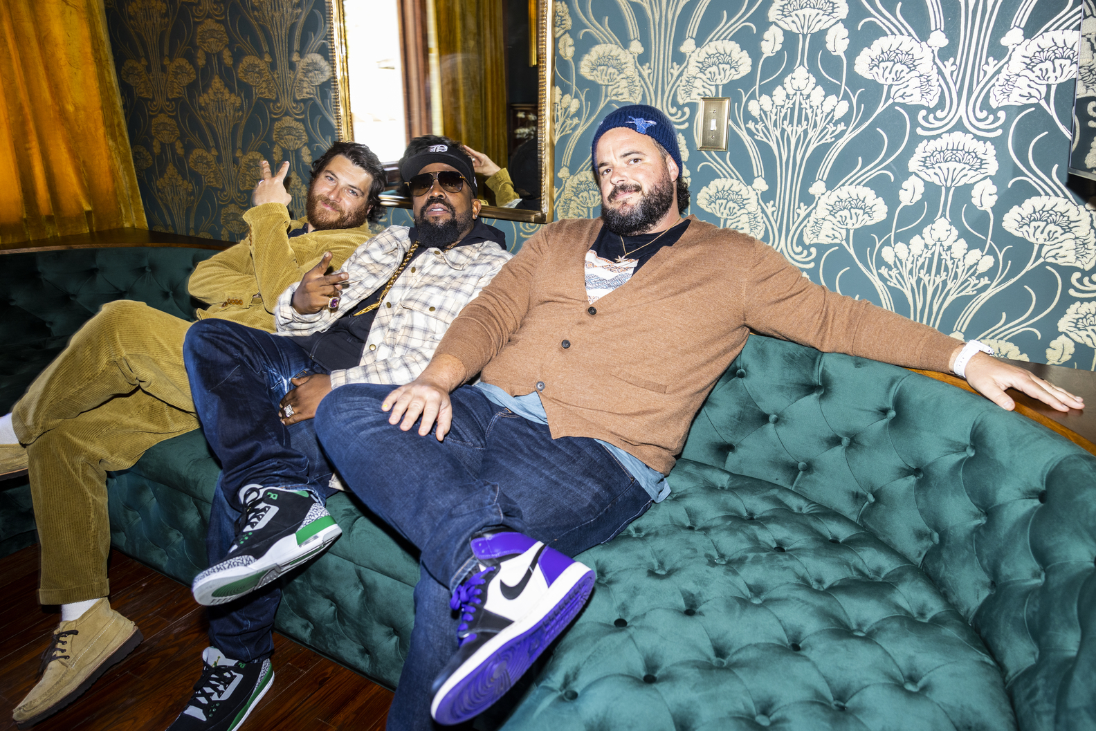 Adam Pally, Big Boi and Jon Gabrus