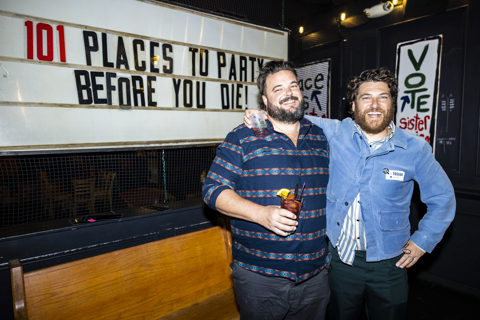 Jon Gabrus and Adam Pally