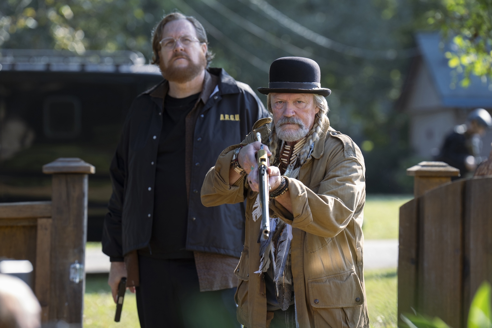 Steve Agee, Michael Rooker