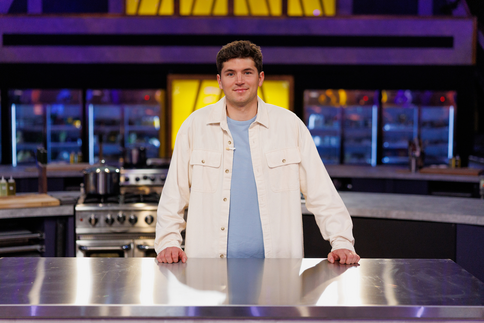 Judge Nick DiGiovanni portrait, as seen on 100 Cooks