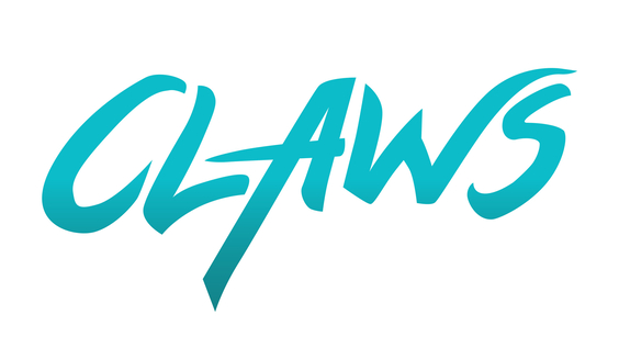 Claws title treatment